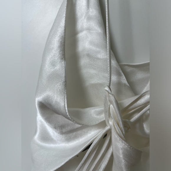 White satin effect top size XS - Picture 4 of 5